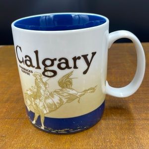Starbucks collector series mug from Calgary